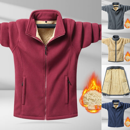 🐏【🔥Alta calidad】 Precio con descuento -49%🔥【M-6XL】Chaqueta polar de tallas grandes, chaqueta cálida y a la moda