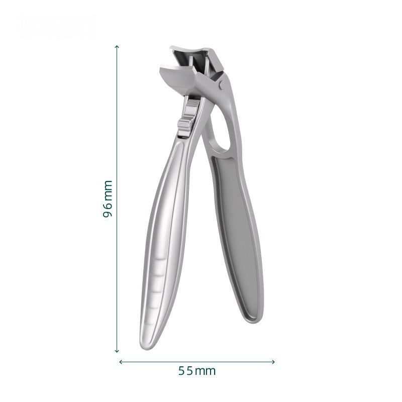 🔥Cortaúñas curvo de acero inoxidable: ergonómico y fácil de usar para personas mayores