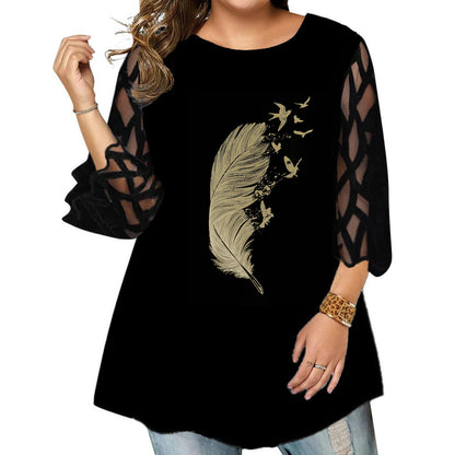 💞【Kupte 1 a získejte 1 zdarma】【L~6XL】Nové dámské tričko z bavlny a lnu