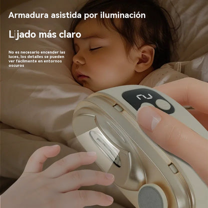 💅✨Lima de uñas eléctrica multifuncional, cortauñas eléctrico con protección antipellizcos