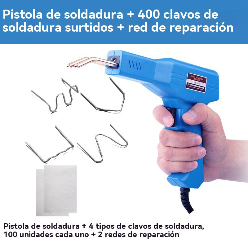 🔥🔥Pistola de soldadura termofusible multifuncional para reparación de grietas y fracturas de plástico