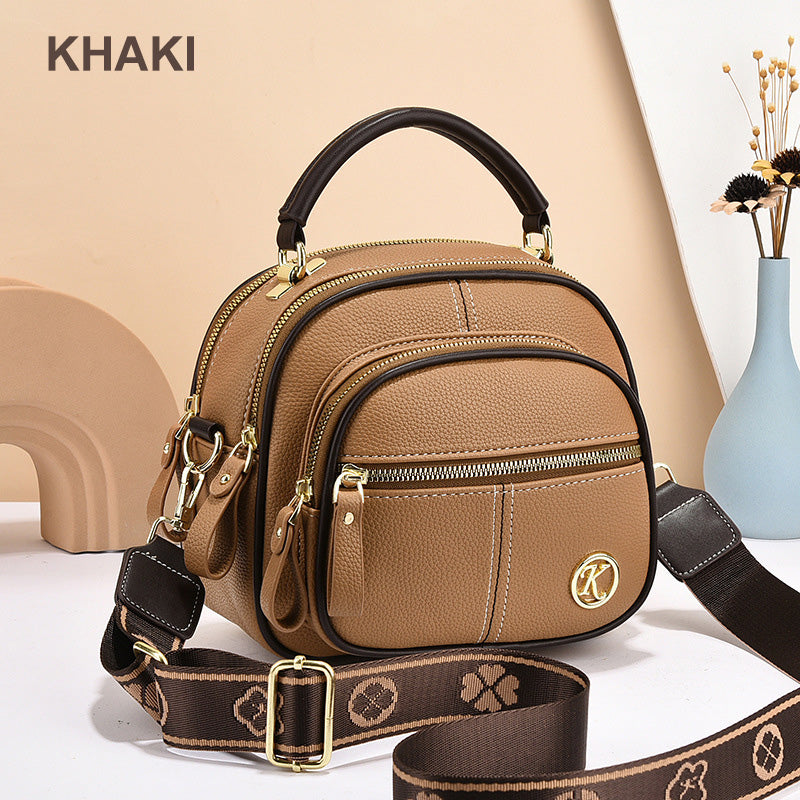 💟【Промоция с намалени цени】👜2026 Нова малка квадратна чанта с голям обем/чанта с кръстосани ремъци