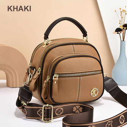💟【Промоция с намалени цени】👜2026 Нова малка квадратна чанта с голям обем/чанта с кръстосани ремъци