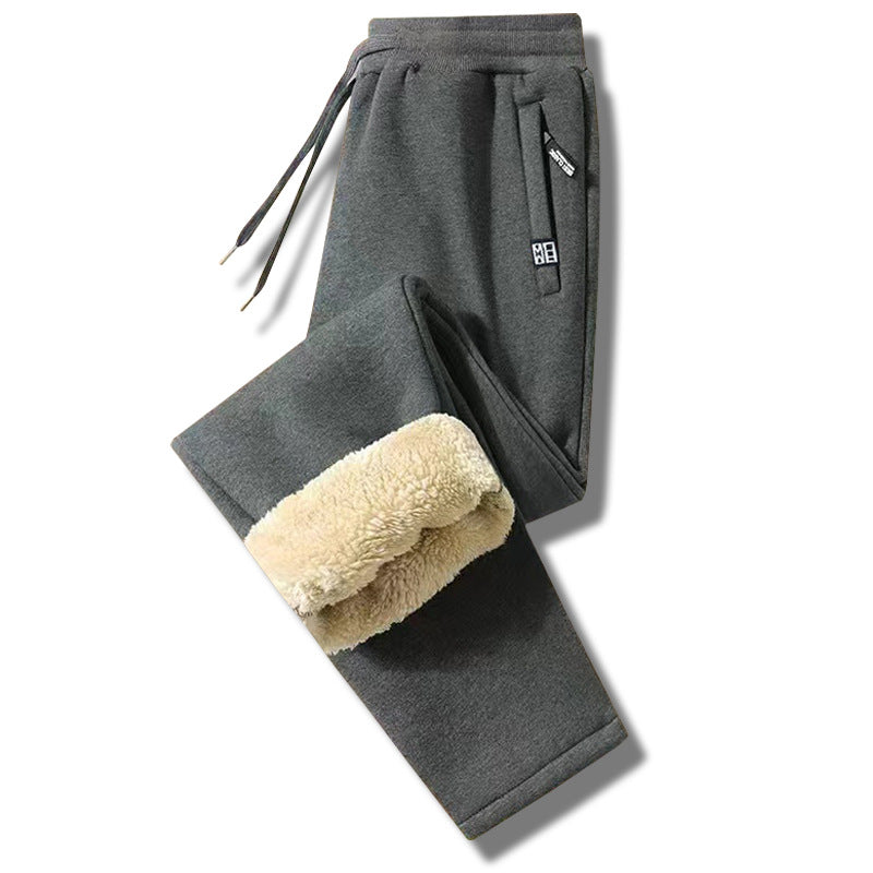 👖【M-5XL】Zimske moške športne hlače za zimo 2025 z izolacijo iz debelega ovčjega krzna, ležerne, tople in udobne.