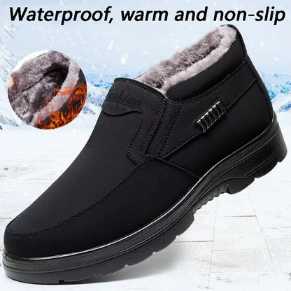 👞 Zimní sleva -50% 🔥🔥【39-47】Zimní boty, zateplené a zesílené, voděodolné a teplé