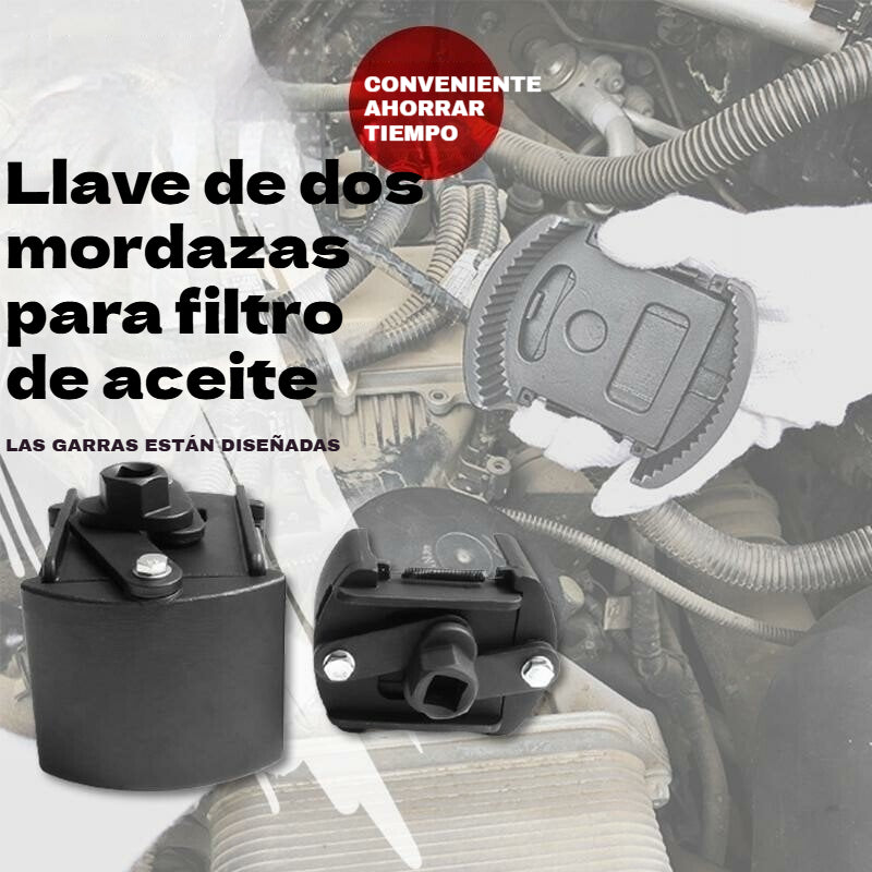 🛠️【60-80 mm/80-105 mm】🤩Llave de filtro de aceite ajustable