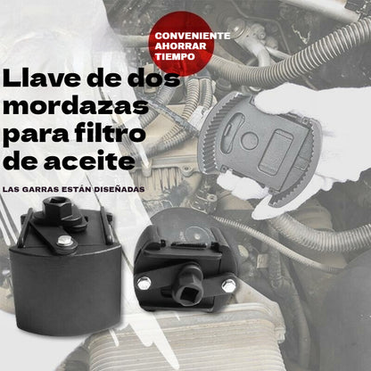 🛠️【60-80 mm/80-105 mm】🤩Llave de filtro de aceite ajustable