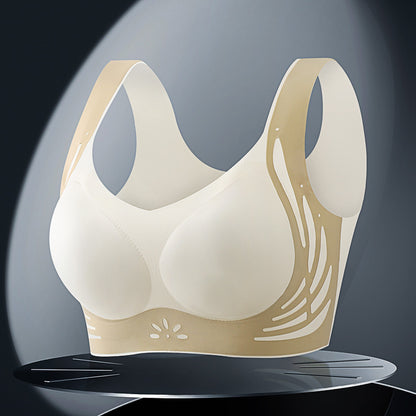 😍【Compra 1 y llévate 1 gratis】Sujetador push-up cómodo sin costuras estilo chaleco para mujer❤️【40-85 kg】