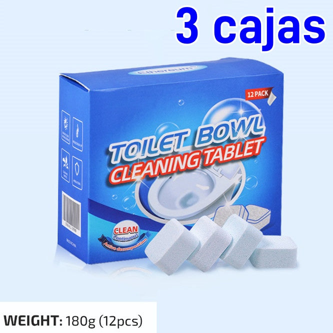 【🏆Producto más vendido】Poderosas pastillas efervescentes para limpiar inodoros: dejan fragancia, eliminan la cal, reducen el amarilleo y eliminan los olores.