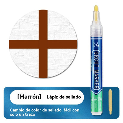 【Compra 2 y llévate 2 gratis】🔥Lápiz para lechada de baldosas de cerámica resistente al moho y al agua