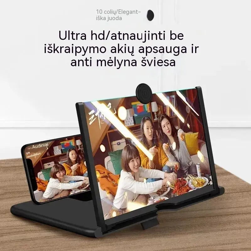 【Perki vieną – antras nemokamai】2 vnt. už 27 € 📱 Mobiliojo telefono ekrano didintuvas | HD kino teatro efektas | Lengvas ir patogus nešiotis 🎬