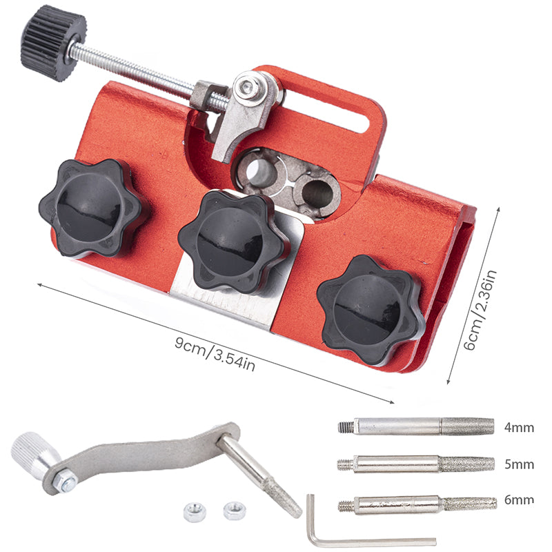 🧰[Venta caliente] Amoladora de cadena de motosierra, amoladora de rotación manual de cadena de motosierra
