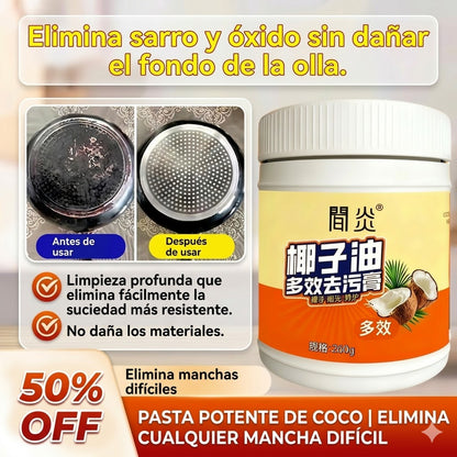 🔥【Compra 1 y llévate 1 gratis】Crema limpiadora doméstica multifuncional para limpiar aceite, óxido y sarro.