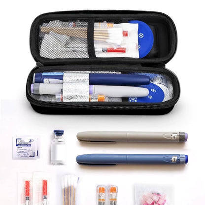 🎒❄️Caja refrigerada portátil para medicamentos sensibles con pantalla de temperatura