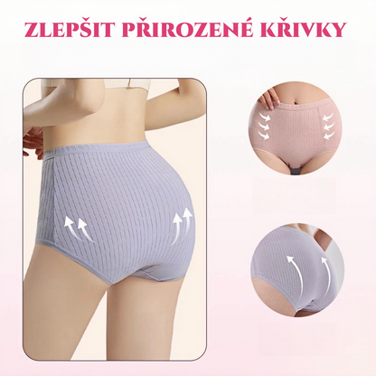 💖 (8ks) Poslední den 50% sleva – Antibakteriální voděodolné kalhotky s vysokým pasem-3860697