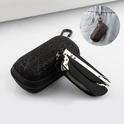 🔥【Venta caliente】Gafas de lectura plegables anti-luz azul y estuche para gafas