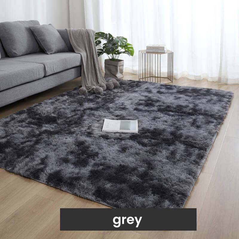 🌈【Alta calidad】🔥【100*200cm】Alfombra de felpa con degradado de color