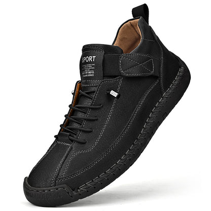 🔥【50% OFF】【38-48】Ležérní pánská obuv pro volný čas, pracovní obuv, outdoorová obuv, šitá obuv-3878870