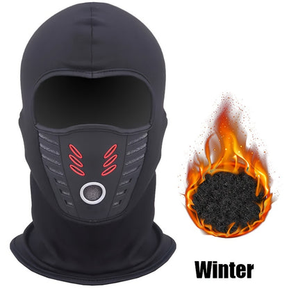 ☀️🔥【Kúp 1 a získaj 1】Celotvárovú masku, odolná voči chladu, na lyžiach, zimná, odolná voči vetru a teplá, unisex