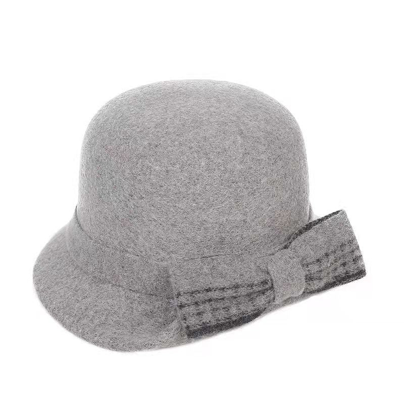 💥50%OFF💥 Sombreros de otoño e invierno para mujer - sombreros de fieltro de pura lana