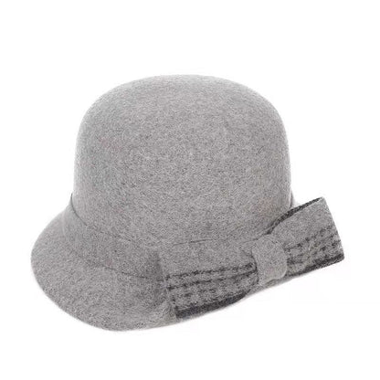 💥50%OFF💥 Sombreros de otoño e invierno para mujer - sombreros de fieltro de pura lana