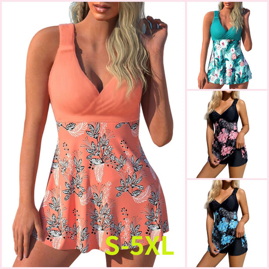 🏖️🌴【Časovno omejena ponudba】【S-5XL】Ženske enodelne kopalke za zimske počitnice in notranje bazene