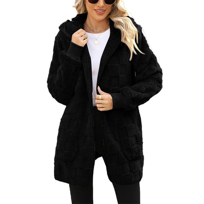 🌸 Nová zimní kolekce❄️ Dámská pohodlná bunda s kostkovaným flísem [S-5XL] ☃️ Sleva 50 %