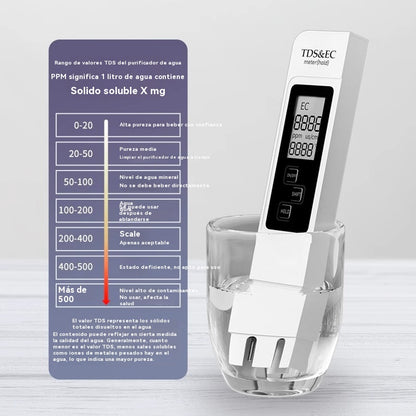 🔥【Compra 1 y llévate otro gratis】Analizador digital de calidad del agua con medidor TDS