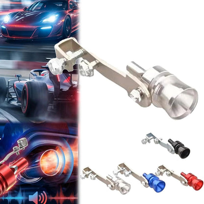 🚗【Compra 1 y llévate 1 gratis】Silbato de escape con sonido turbo – Metal duradero y llamativo