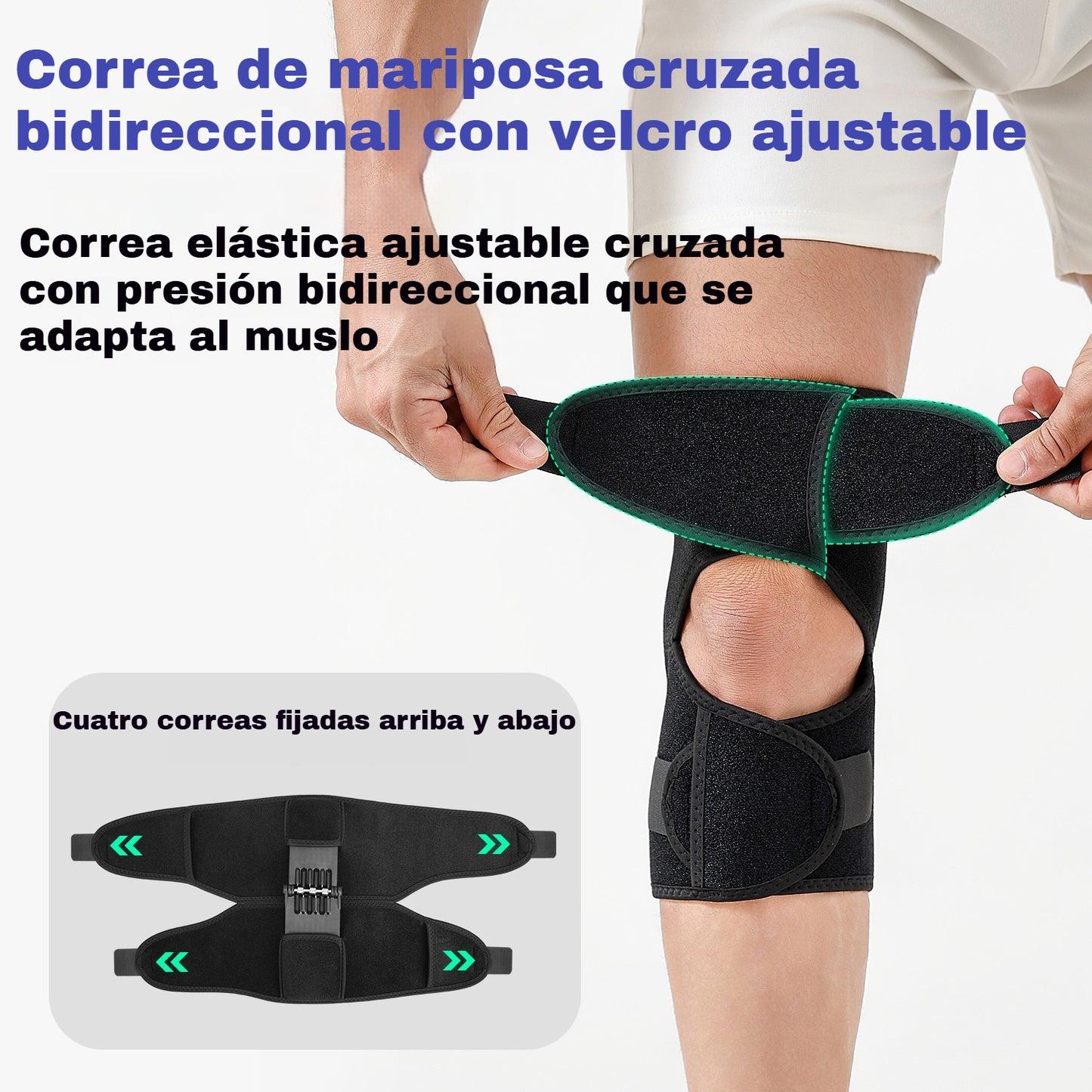 🎁Compra 1 y llévate 1 gratis🎁 Dispositivo de asistencia para la articulación de la rodilla, soporte para las piernas de las personas mayores