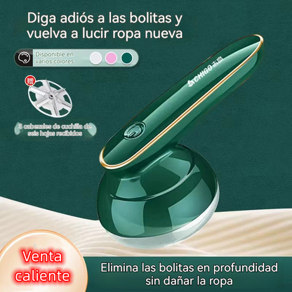 【Compra uno y llévate otro gratis】👚✨ Quitapelusas eléctrico portátil multifuncional quitapelusas profesional para prendas de lana punto y algodón 👕🧥🧶