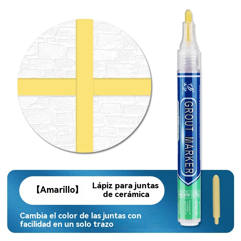 【Compra 2 y llévate 2 gratis】🔥Lápiz para lechada de baldosas de cerámica resistente al moho y al agua