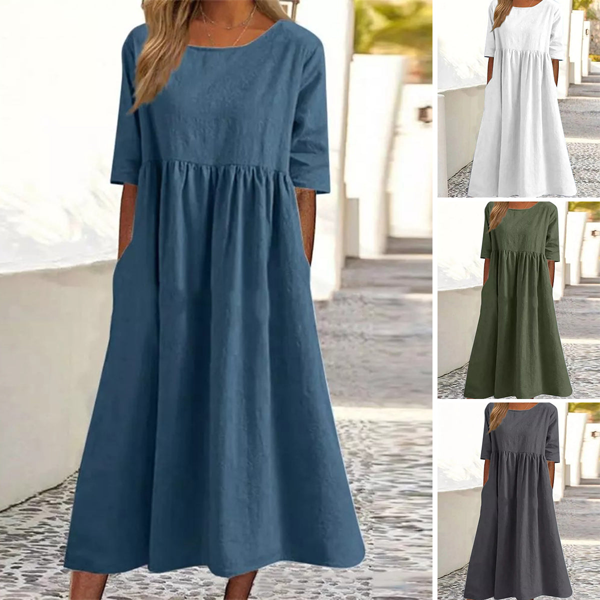 🎁【S-5XL】Nuevo vestido casual 2026