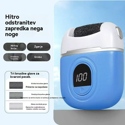 🦶🛁✨🔥Novi električni valjčki za pedikuro, odstranjevanje odmrle kože s pet, električni valjčki za pedikuro