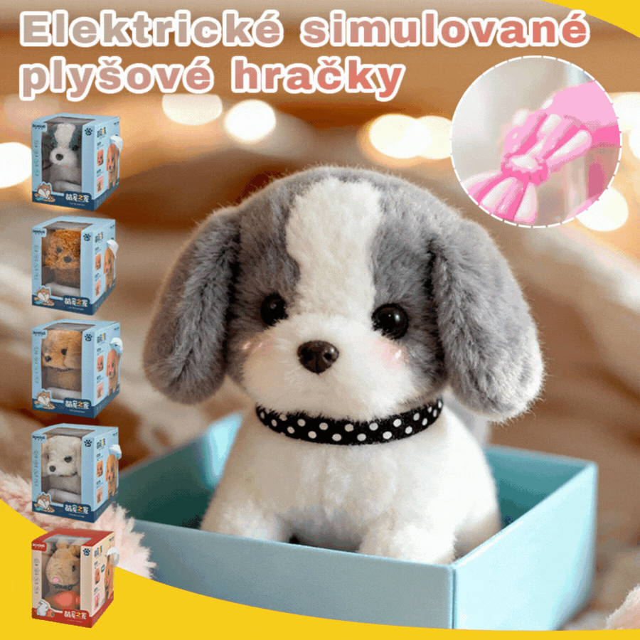 🐶50% de descuento - 🔥Peluche de perro robot My Little Dog