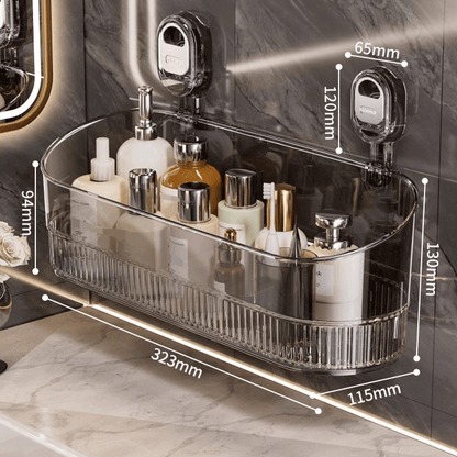 🍽️🧺Oferta limitada - mitad de precio🔥🔥Soporte de ventosa sin taladrar, montaje en pared para desagüe de cocina y baño