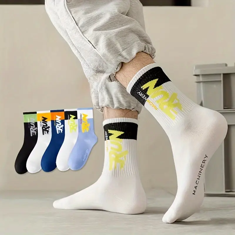 🔥【10 pares】🧦Calcetines desodorantes cálidos para hombre que absorben el sudor.