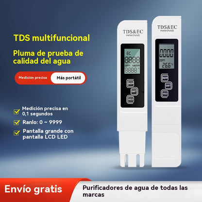 🔥【Compra 1 y llévate otro gratis】Analizador digital de calidad del agua con medidor TDS