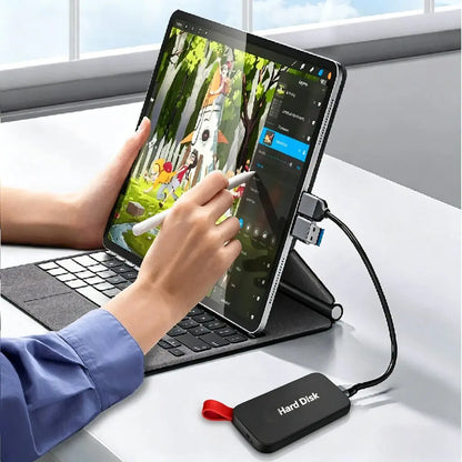 ⚡ Nešiojamasis SSD (64 TB / 128 TB) – itin spartus duomenų perdavimas 🚀 Daugiau vietos nuotraukoms, vaizdo įrašams ir failams 💾