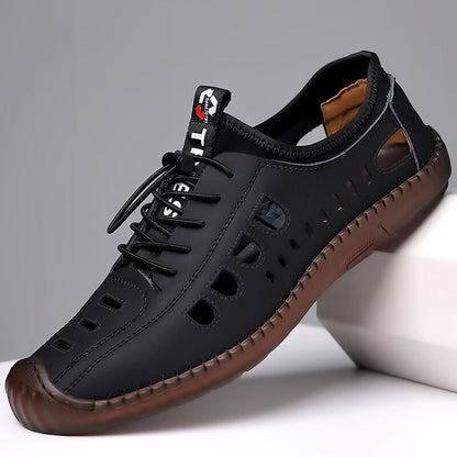 【Zapatos de primavera nuevos】【39-44】 Zapatos casuales de hombre de suela suave, transpirables y con diseño calado, nuevos para el verano de 2026