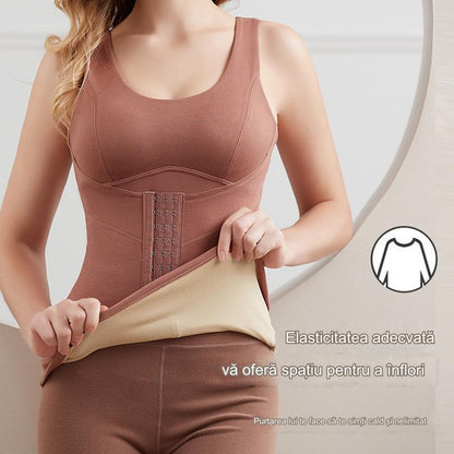 🔥🔥【Compra 1 y llévate 1 gratis】Camiseta interior térmica de derong con efecto moldeador para otoño e invierno 2026 nueva colección