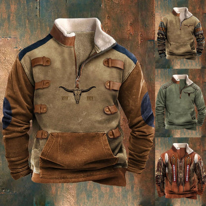 🧥❄️【Oferta por tiempo limitado 50%】Sudadera con capucha para hombre 2026, cálida para otoño e invierno