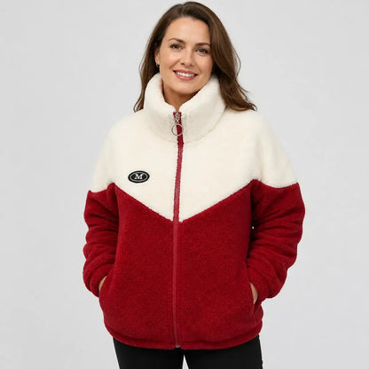 NAUJIENA -50 % 🔥 Šilta moteriška flisinė striukė (dydžiai M–4XL) | Minkšta, patogi ir puikiai tinka žiemai ❄️