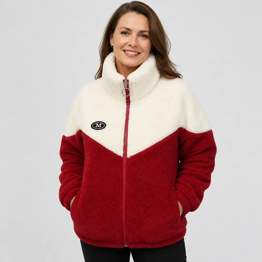 NAUJIENA -50 % 🔥 Šilta moteriška flisinė striukė (dydžiai M–4XL) | Minkšta, patogi ir puikiai tinka žiemai ❄️