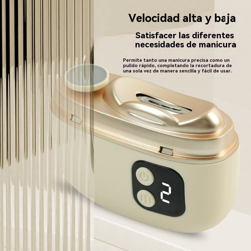 💅✨Lima de uñas eléctrica multifuncional, cortauñas eléctrico con protección antipellizcos