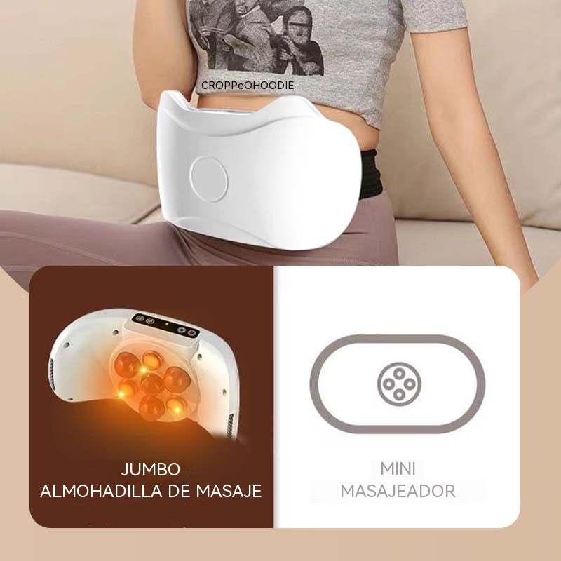 🔥Dispositivo masaje abdominal con vibración para relajación y uso diario en casa