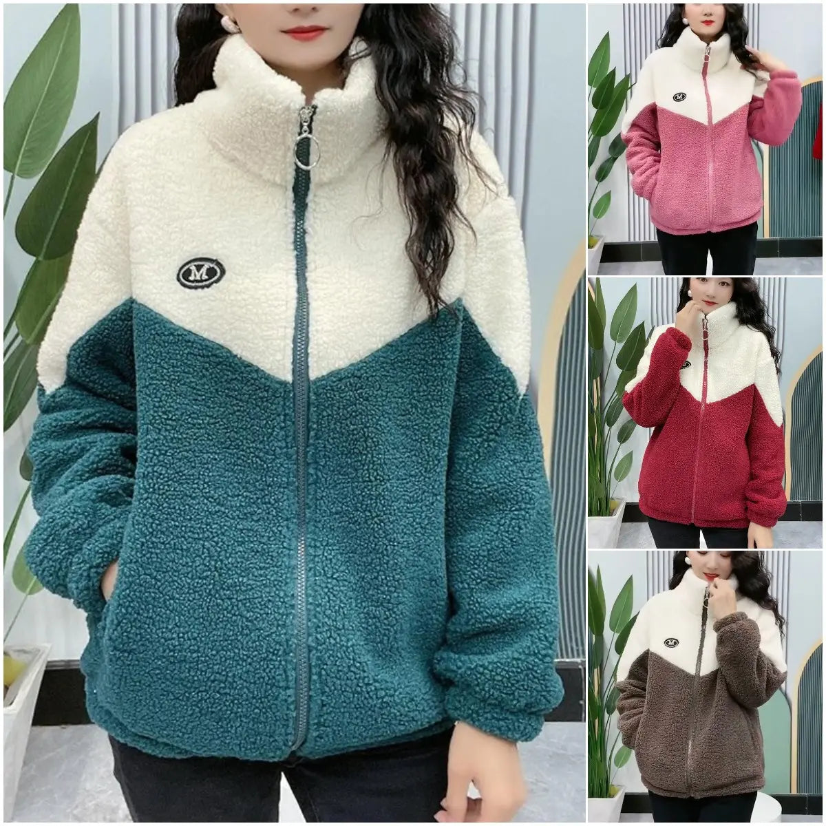 NAUJIENA -50 % 🔥 Šilta moteriška flisinė striukė (dydžiai M–4XL) | Minkšta, patogi ir puikiai tinka žiemai ❄️