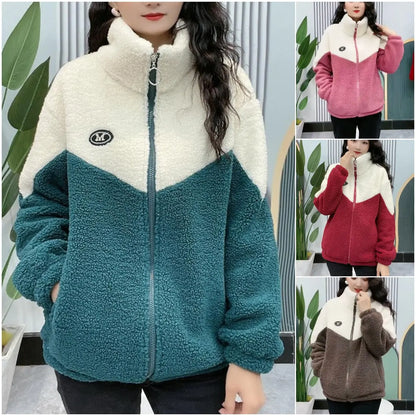 NAUJIENA -50 % 🔥 Šilta moteriška flisinė striukė (dydžiai M–4XL) | Minkšta, patogi ir puikiai tinka žiemai ❄️