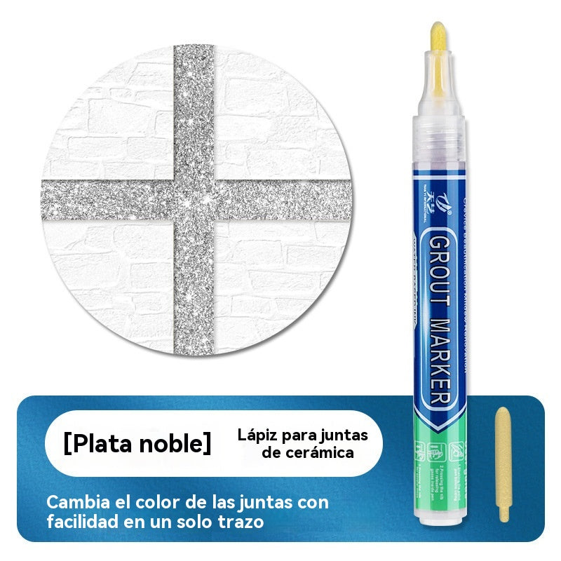 【Compra 2 y llévate 2 gratis】🔥Lápiz para lechada de baldosas de cerámica resistente al moho y al agua