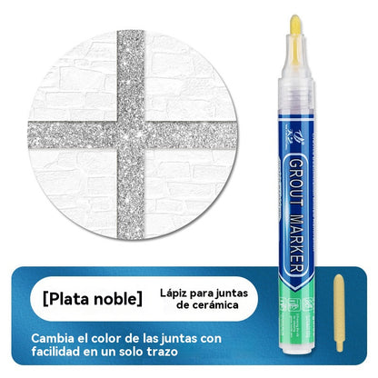 【Compra 2 y llévate 2 gratis】🔥Lápiz para lechada de baldosas de cerámica resistente al moho y al agua
